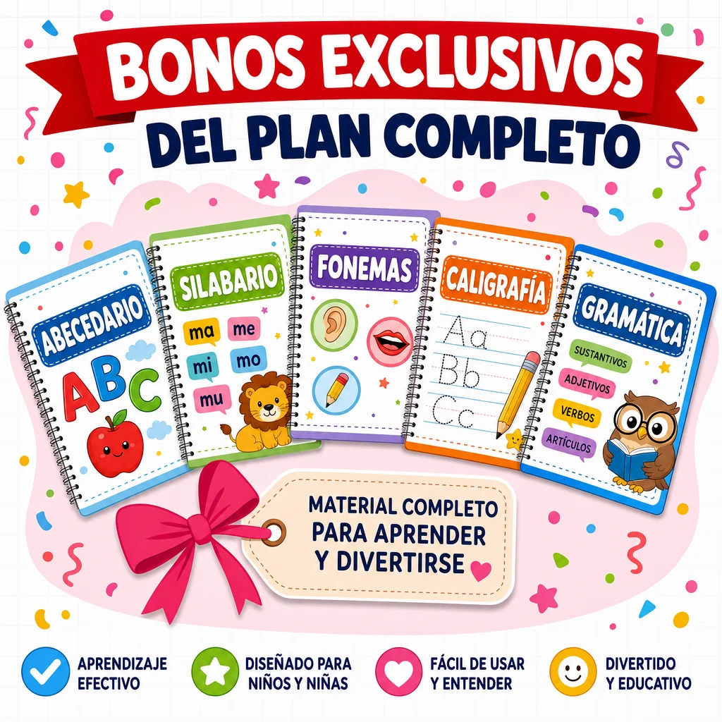 Plan completo con todos los materiales